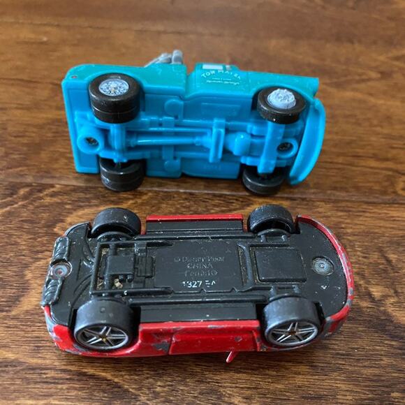 DISNEY PIXAR Cars Mater and Michael Schumacher Metal Die Cast Cars - Picture 5 of 5